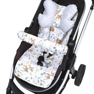 Star yellow Coussin Poussette Universel,Matelas Universel Soutien Bébé,Coussin de Siège Réversible pour Poussette,Coussin Réducteur Poussette,Coussin de Siège pour Poussette Double,Infant Coussin 