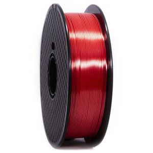 FIL POUR IMPRIMANTE 3D Filament PLA soyeux rouge WANHAO - 1.75mm, 1kg pou