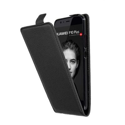 Coque étui à Clapet Pour Huawei P10 Plus - Noir Bookstyle - TPU - Neuf