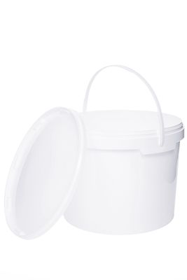 TATAY Seau à Eau 12 Litres Plastique Bleu Avec Bec Verseau - 33 X 30,5 X 28 Cm