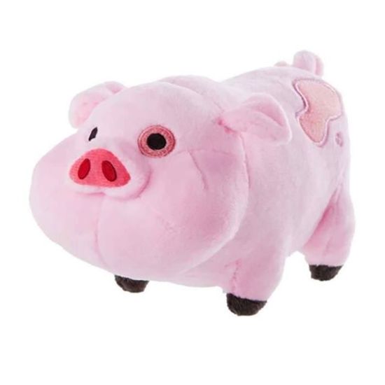 Doudou Peluche Nounourse Jouet Enfant La Gravite Des Chutes Rose Cochon Cdiscount Puericulture Eveil Bebe