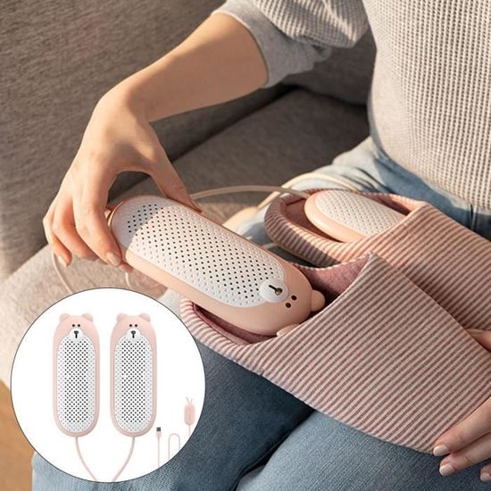 Séchoir électrique WIYETY Pour Chaussures Et Gants – Minuterie Intelligente, Thermostat, Pliable, 180W, Prise UE – Pour Boxe, Ski, Sport