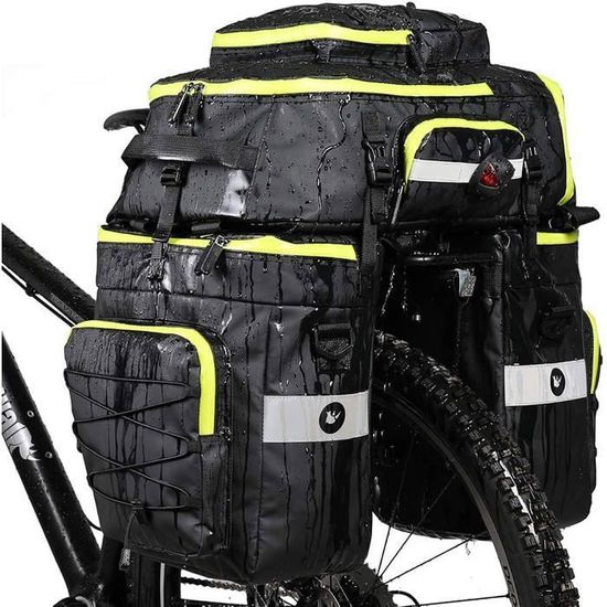Sac De Cadre Vélo Triangulaire - Léger, étanche, Réutilisable, Pour Outils, Téléphone, Batterie - Taille S/M