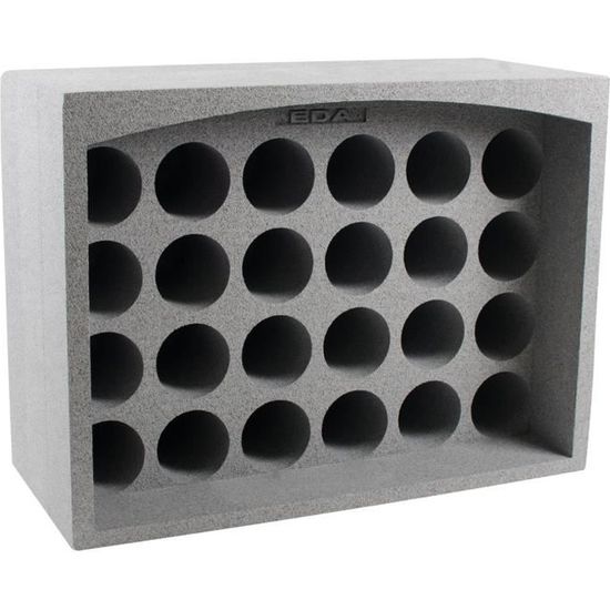 Casier à Bouteilles Climapor - Polystyrène Forme Arrondie Terra 12 Bouteilles 971791