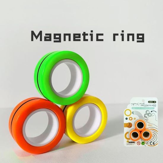 Achat Anneaux magnétiques Fidget, anneaux magnétiques. Jouet anti