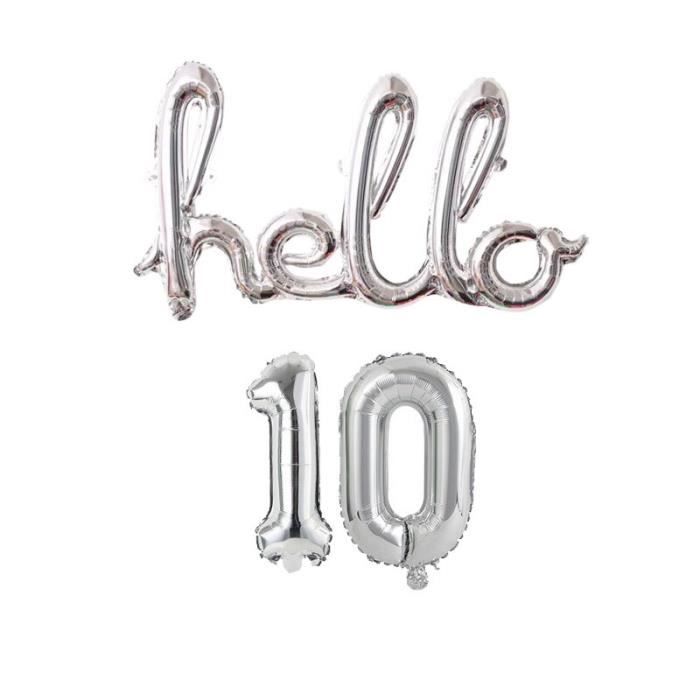 Ballons Gonflables En Aluminium - 6 Marteaux + 6 Forets - Décoration Fête Anniversaire Thème Construction (Lot De 12)