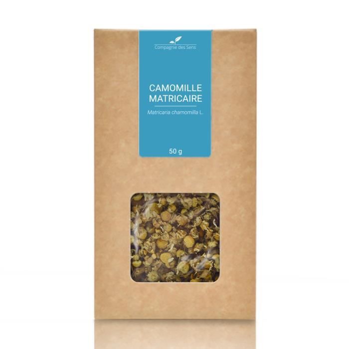 Camomille Matricaire BIO - Plante pour infusion - Certifiée BIO par Ecocert - Plante garantie sans colorants, sans conservateurs