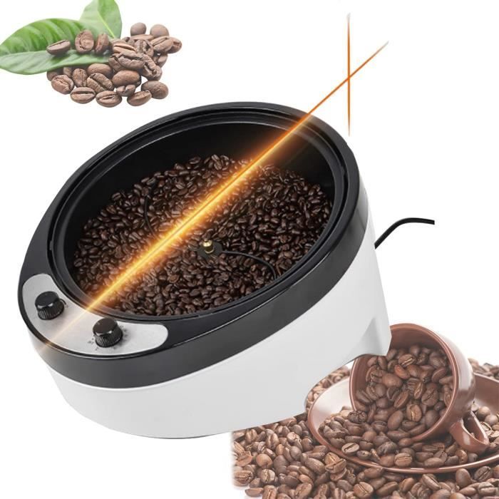 BLLJQ Torréfacteur à Café, Machine à Torréfier à Café Électrique avec Plan Incliné Grande Capacité, 0-240 ℃ Machine de Cuisson po227