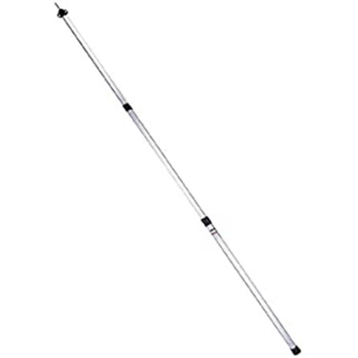 Qc56 Tente Camping Accessoires Voile D Ombrage De Perche Telescopique Réglable Barre Aluminium Trois Sections.Pour Mat Voile