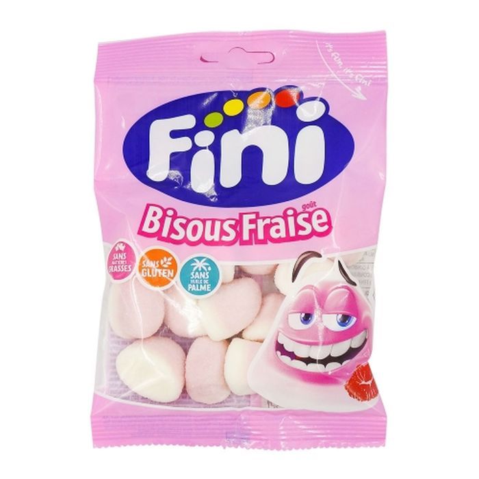 12 paquets de Bisous Fraise (Halal)
