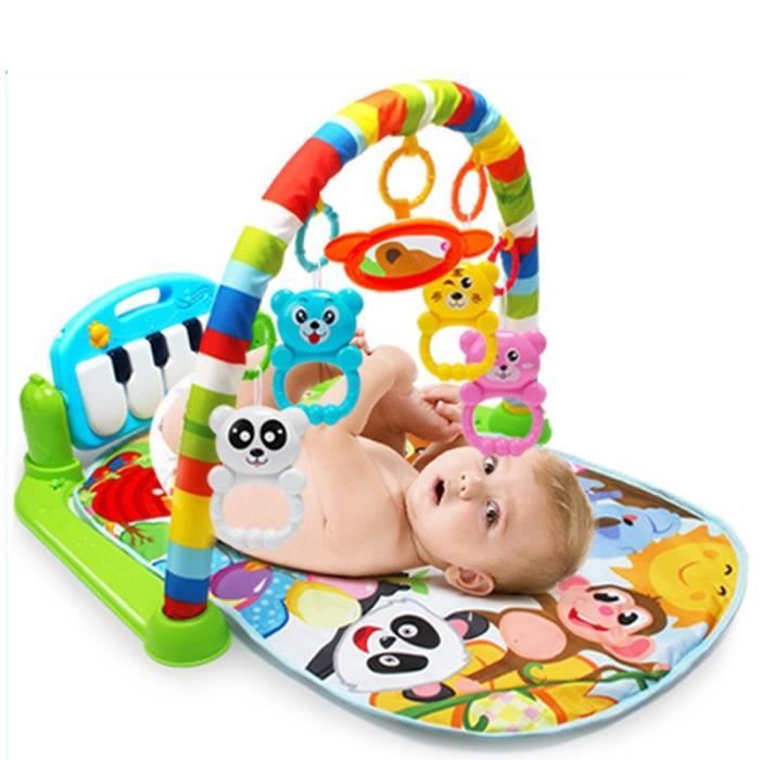 Tapis d'éveil,tapis d'activité pour bébé de 0 à 12 mois, tapis de développement, hochets souples, jouets musicaux, - Type QWZ143
