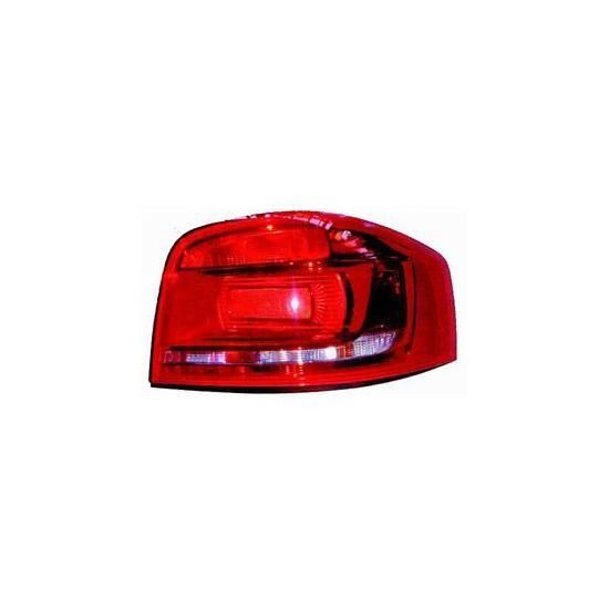 Feu arrière droit pour AUDI A3 II ph.3 (3 portes) 2008-2012, (rouge), Neuf.
