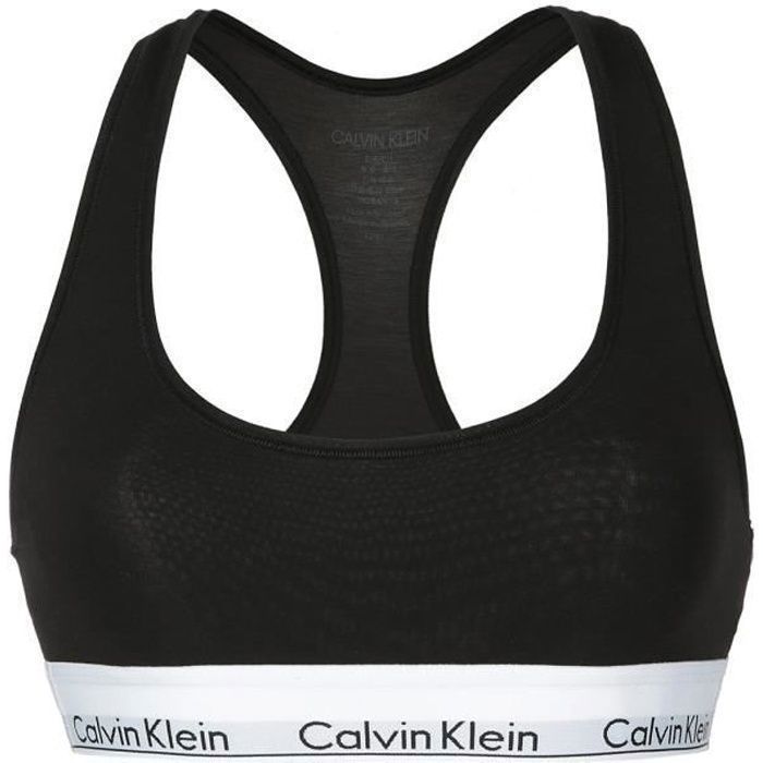 CALVIN KLEIN TOP Femme BLACK*