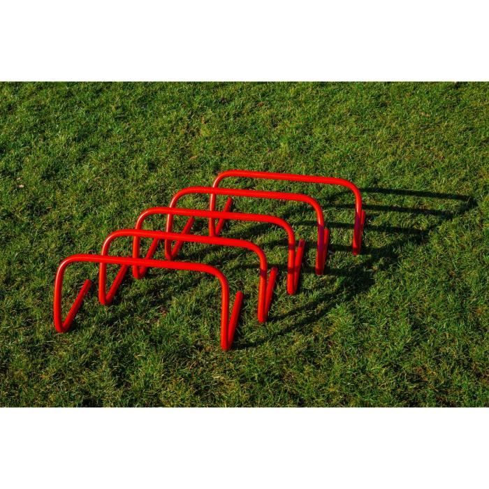 Lot de 5 haies d'entraînement - 23cm- Idéal pour tous les sports !