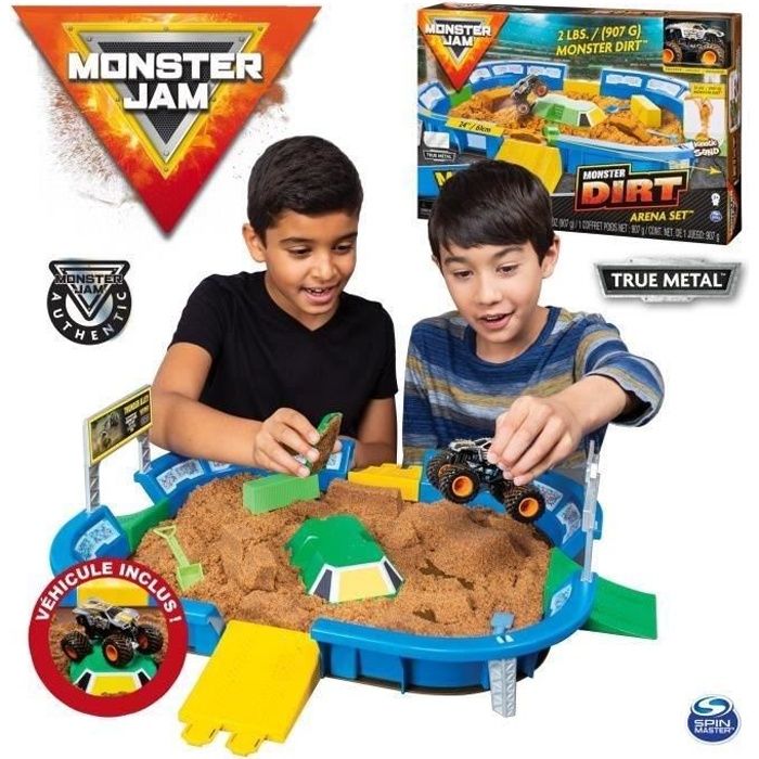 MONSTER JAM Playset Dirt Arena - Echelle 1:64