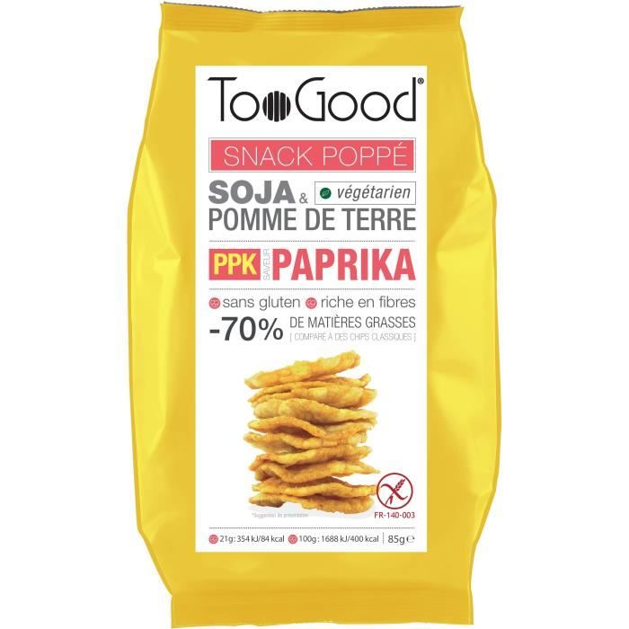 Snack poppé saveur paprika 85 g TooGood