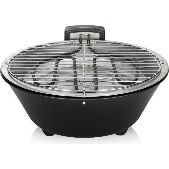 Tristar BQ-2884, 1250 W, Barbecue, Electrique, 30 cm, Dessus de table, Grille