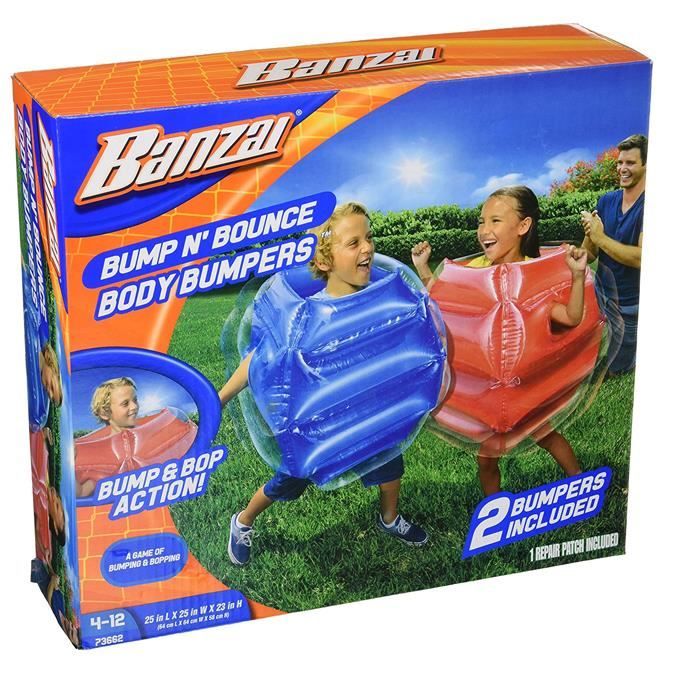 Banzai Bump N Bounce Body Bumpers gonflable pour enfants Garden Ball