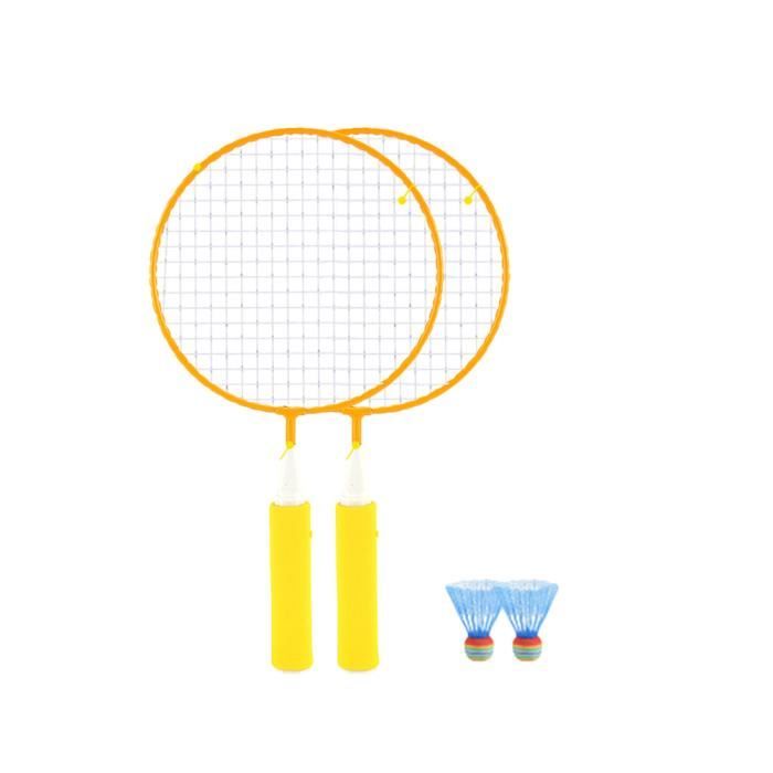 1 Set Enfants Raquette De Badminton Portable Élargir Serrer Le Fil Loisirs Jouets pour RAQUETTE DE BADMINTON - CADRE DE BADMINTON