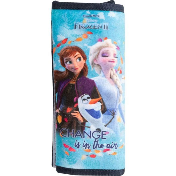Disney boucle de ceinture simple voiture roulement souple proteger les ceintures de securite Frozen 2 Princesses Elsa