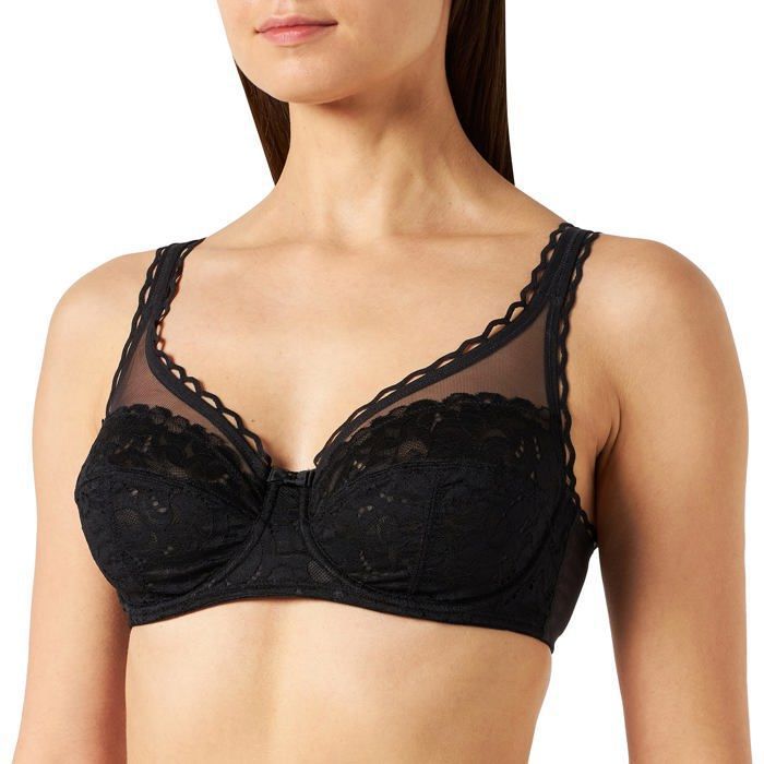 Soutien-gorge PLAYTEX 0BVT Femme Avec armatures Noir