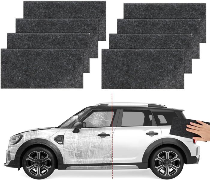 ALASMOYER De 2 Chiffons Nano Sparkle – Anti Rayures Pour Voiture Pour Réparation De Peinture Et Élimination Des Taches Deau – Gris Du 9,5 € | DHgate