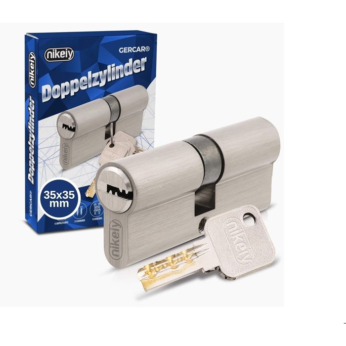 Cylindre De Serrure BKS Haute Gamme 31/31 Mm, 12 Cm