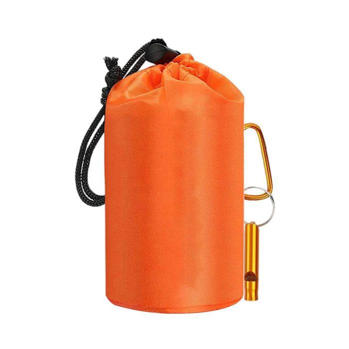 Lot De 2 Sacs De Couchage D'urgence : Le Kit De Survie Compact Pour Imprévus Et Nuits à La Belle étoile