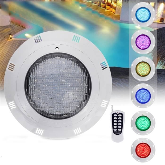 35W 360 LED RGB Piscine Projecteur Lampe Éclairage Étang Fontaine Lumière Imperméable + Télécommande 30M AC12V-keeper