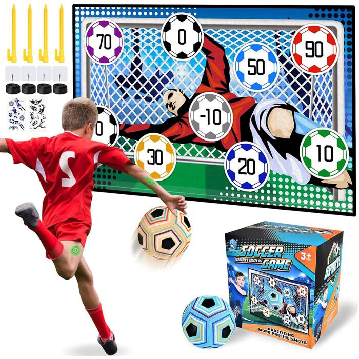 Jeux de Football pour Enfant 4 5 6 Ans MARSEE Jouet de Ballon de Football Cadeau danniversaire pour garçons et Filles
