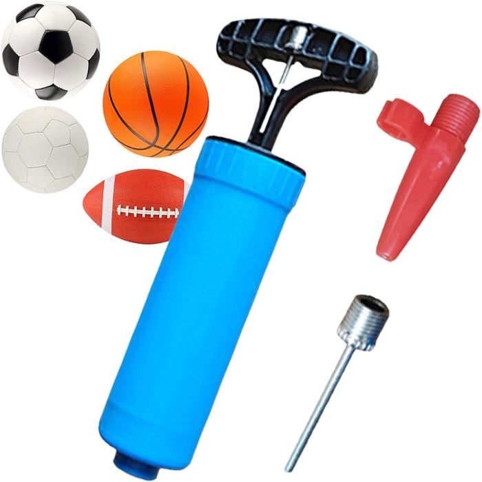 Gonfleur ballon foot/volley/basket manuel portable accessoires vacances. Label