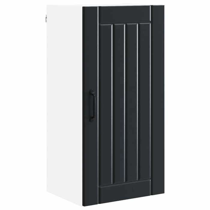 En solde Buffet de cuisine( 1 pc) Meuble bas/Armoire rangement Noir 40x31x80 cm Bois dingénierie A1761