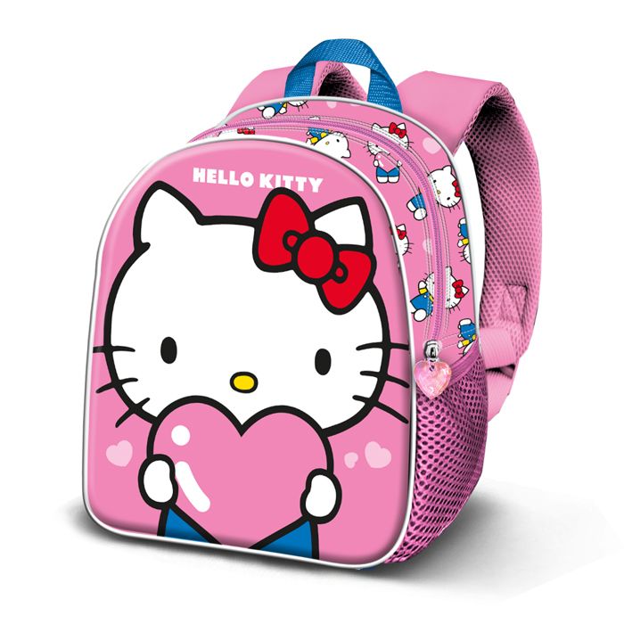 Sac à dos Basic - Hello Kitty Heart - Rose - Taille Unique Sac à dos Basic - Hello Kitty Heart - Rose - Taille Unique