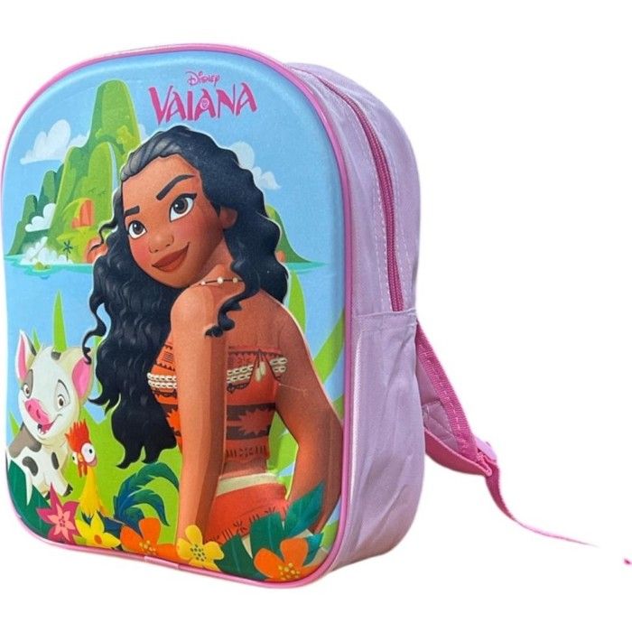 Sac à dos maternelle - DISNEY - Princesse Vaiana - Bleu et rose - 30 x 26 x 10 cm - Bretelles réglables renforcées Sac à dos maternelle - DISNEY - Princesse Vaiana - Bleu et rose - 30 x 26 x 10 cm - Bretelles réglables renforcées