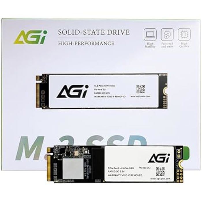 Disque Dur AGI Technology AI298 .2 SSD 3000Mo/ PCIe 3.0 NVMe - vue 2