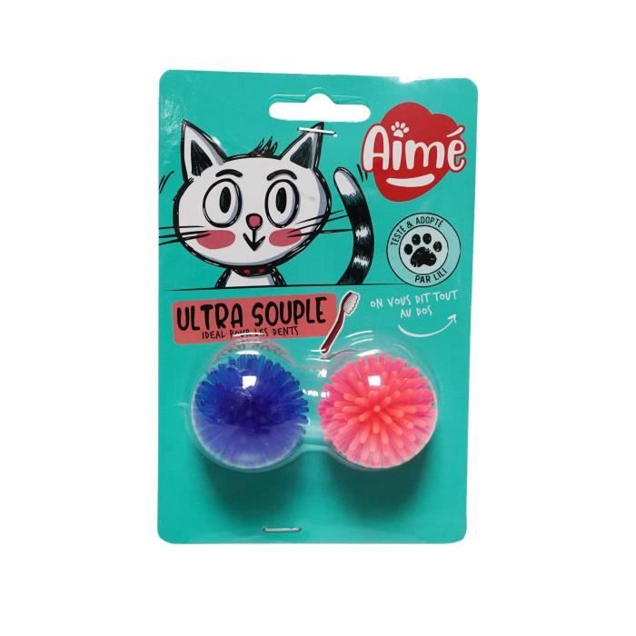 Aime Jouet A Macher 2 Balles A Picots Saveur Menthe Pour Chat Cdiscount Animalerie Aime Jouet A Macher 2 Balles A Picots Saveur Menthe Pour Chat Cdiscount Animalerie