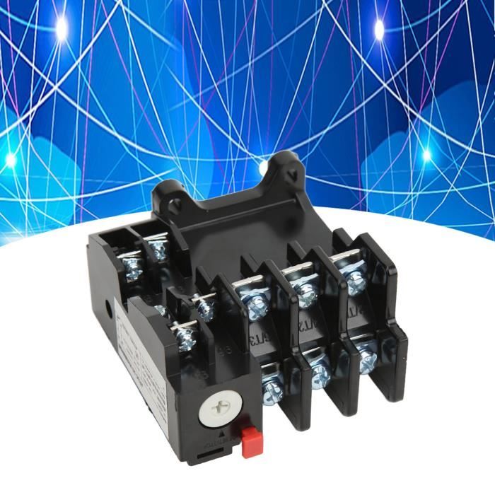 5 Pièces Disjoncteur Surcharge Compresseur D'Air 12A 15A 17A - Bouton-Poussoir Réinitialisable Protecteur