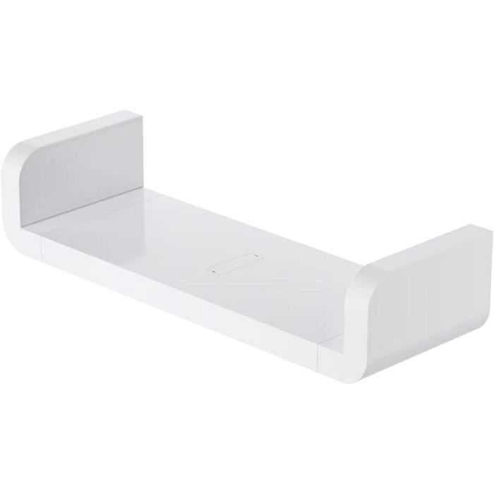 Étagères Flottantes Murales Miniatures - Lot De 2, 15x14,5 Cm, Noir Ou Blanc, Pour Décorations Légères