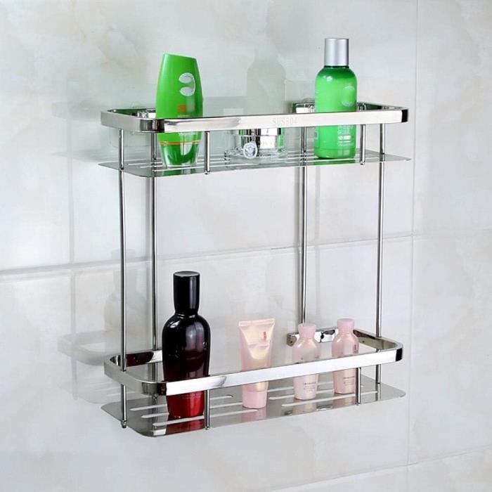 Etagère De Douche D‘Angle,Douche Étagère,Caddy Panier De Douche,Etagère