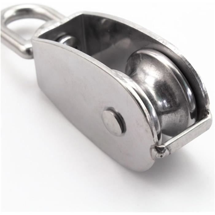 Poulie en acier inoxydable 304 - SHIPENOPHY - M15/M20/M25/M32/M50 - Robuste et durable - Facile
