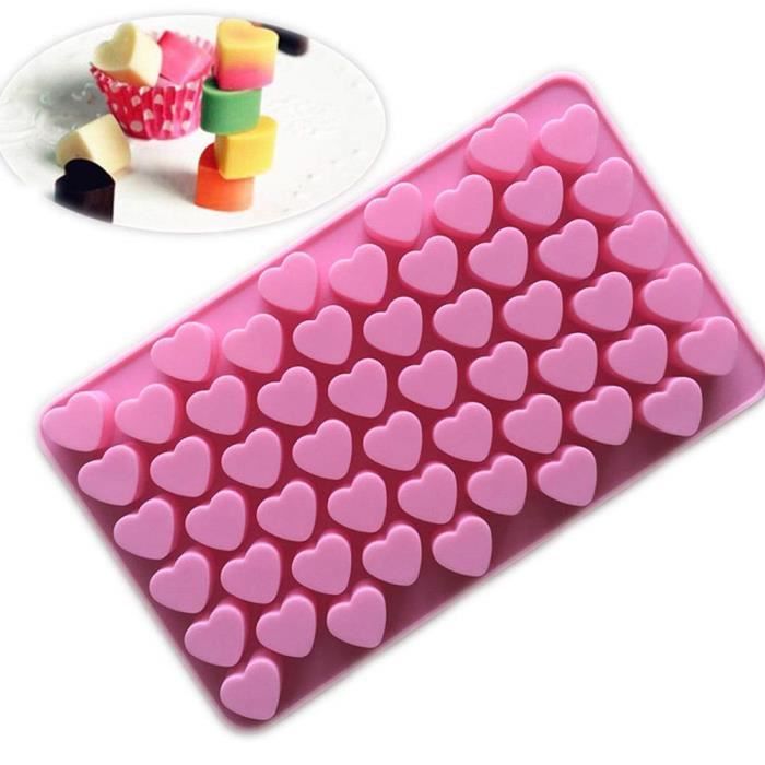 Napravi Rs Zeagro Mini Moule En Silicone En Forme De Cœur Pour Savon Decoration De Gateau Chocolat Bonbons Moules A Bonbons Et Chocolat Moules A Patisserie