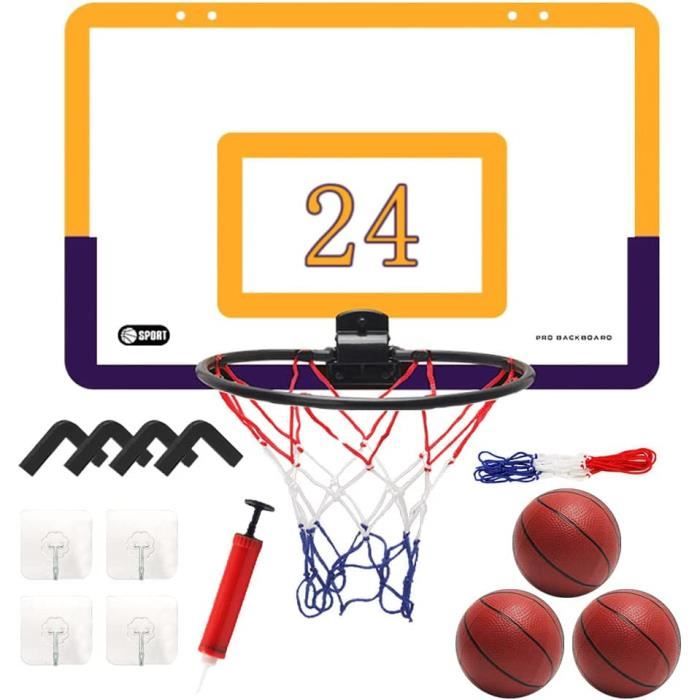 Panier De Basket Intérieur Avec Lumières LED & Sons – Comptage Auto Des Points – 4 Balles Incluses - 5