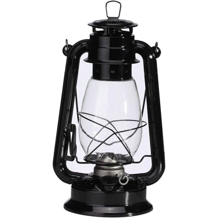 Abaodam Mini Lampe à Pétrole Rétro – Lanterne Miniature Noire, Décor Maison De Poupée, Halloween, Accessoire Photo, Poignée Pour Suspension
