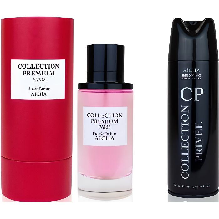Coffret Aicha Collection privée parfum et déodorant Cdiscount Au
