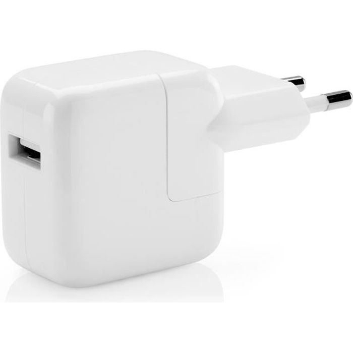 Chargeur Adaptateur Secteur USB 10W pour iPad Air 2 - Cdiscount Informatique