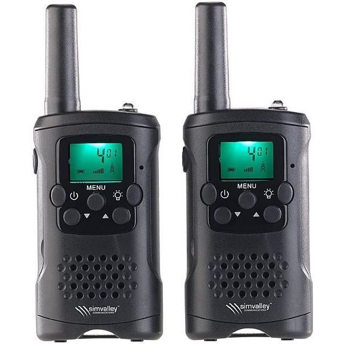 Talkies-walkies avec fonction VOX, portée 10 km WT-320 - Cdiscount