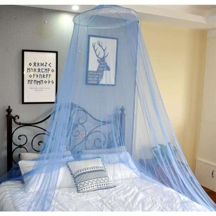 Moustiquaire De Lit En Dentelle Dôme Rouge XXL - Baldaquin Pour Lit King Size Et Camping