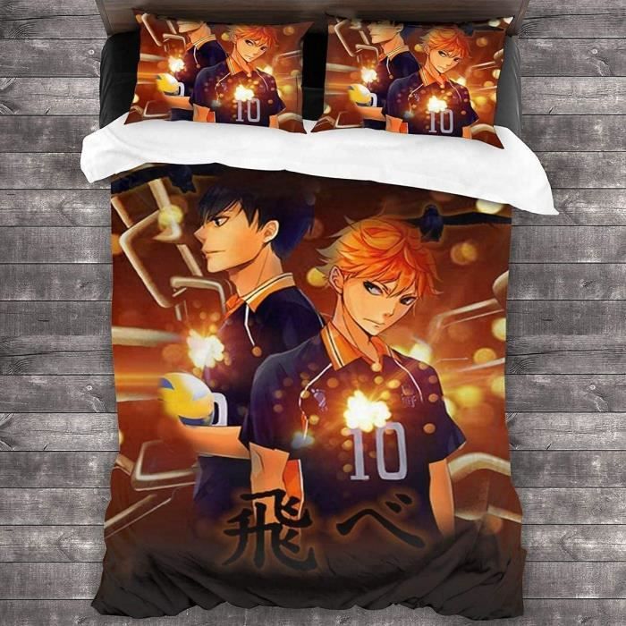 Stranger Things Housse de Couette Imprimée Numérique 3 Pcs Taie d'Oreiller