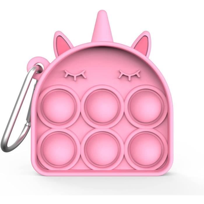 Wxinsheng Pop It Fidget Toys - Lot De 4 Jouets Sensoriels Silicone, Anti-stress, Avec Chiffres, Pour Enfants Et Adultes