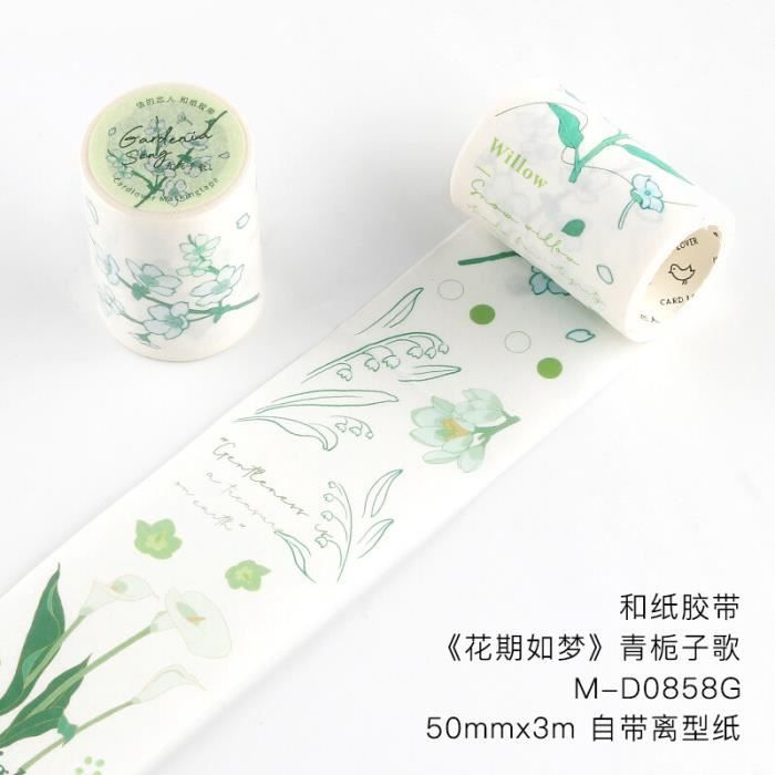 Fdit ruban de scrapbooking 2 Pcs Autocollant Rouleau Washi Matériel